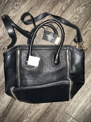 Emperia Negro Vegano Cuero Cartera Mujer’s Bolso de Mano Bolso de Hombro Nuevo con Etiquetas Foto 1 de 4