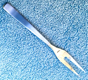 1 WMF Cromargan Nortica Japan Meat Fork Service Flatware Satin Handle 8" - Picture 1 of 2