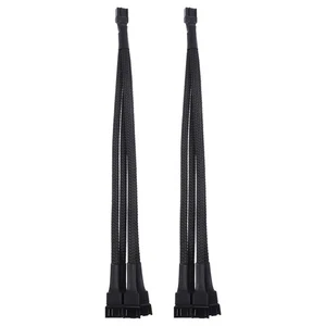 2 PCS Fan Interface Expansion Cable Computer Connection Cord for Cooling Fans - Afbeelding 1 van 6