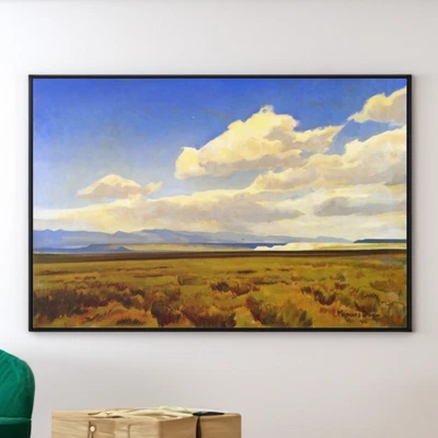 Maynard Dixon Wind of Wyoming Canvas/Poster Wall Art - Western Painting Print - Image 1 of 2