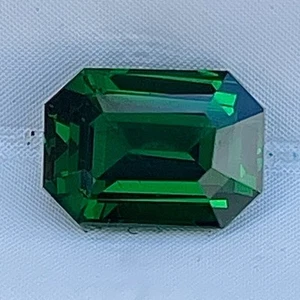 Natürlicher grüner Tsavorit 1,03 kt Smaragdschliff lose Edelstein für Schmuck - Bild 1 von 7