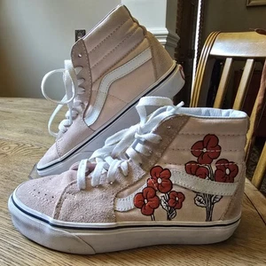VANS~Disney~Mickey, Minnie, Blossoms HighTop ~Donna 5,5, Uomo 4~Camoscio Rosa - Foto 1 di 16