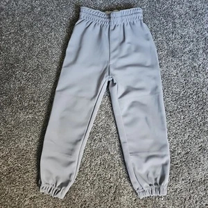 Champro Youth Small Gray Baseball/Teeball/Softball Drawstring Pants - Picture 1 of 6
