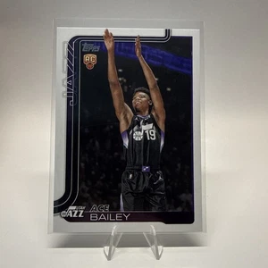 2025-26 Topps Basketball Ace Bailey RC Rookie Base Jazz  - Bild 1 von 2