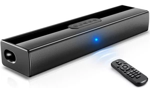 Sound Bar, Soundbar for Smart TV,16 Inch Bluetooth TV Speakers with HDM - Picture 1 of 6