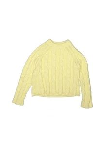 Zara Kids Girls Yellow Pullover Sweater 9 - Picture 1 of 2