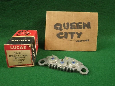 Nuevo de Lote Antiguo Alternador Rectificador Jaguar XJ6 1972-75 XJ12 1973-75 y XJS 1976 Foto 1 de 4