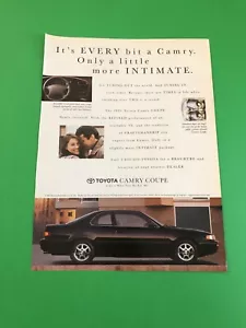 1994 1995 1996 TOYOTA CAMRY COUPE VINTAGE ORIGINAL PRINT ADVERTISEMENT - Picture 1 of 1