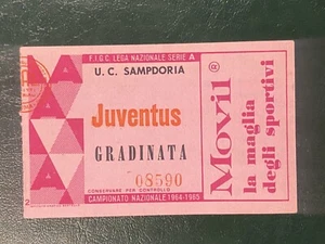 Sampdoria-Juventus biglietto/ticket 1964/65 (Inter,Lazio,roma,napoli,Milan) - Foto 1 di 1