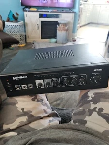 Radio Shack P.A. Amplifier 32-2054 40 Watt with Power Cord - Picture 1 of 6