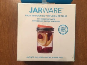 JarWare - Fruit Infusion Lid - Fits Wide Mouth Mason Jars - Picture 1 of 6