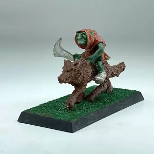 Goblin Wolf Rider - Orchi e Goblin - Warhammer Fantasy Classic Metal GW X14681 - Foto 1 di 2