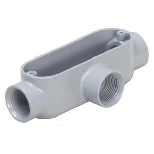 Raco T100 Conduit Outlet Body,T Style,1" Hub - Picture 1 of 1