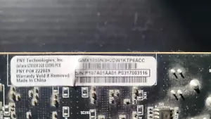 Video Memory for Graphics Card GTX 1050 2 Gigs DDR5 PC Computer - Picture 1 of 4