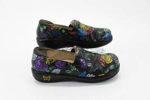 Alegria Womens Shoes Keli Dermatic Size US 7.5 XW Nursing Loafer Pre Owned vq - Picture 1 of 12