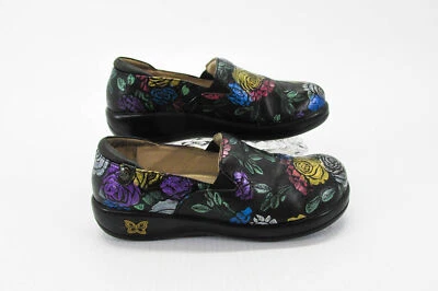 Alegria 女式鞋 Keli Dermatic 尺码 US 7.5 XW 护理乐福鞋 预购 vq — 第 1/4 张图片