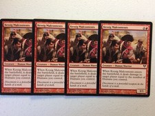 MTG 4x Kessig Malcontents Avacyn Restored Modern Magic the Gathering Card x4 NM