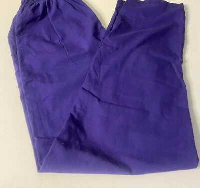 S.C.R.U.B.S. 3 Pocket Cargo Scrub Pants Size TM Purple Used  - Image 1 of 4