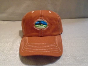 AT&T Pebble Beach National Pro Am American Dry Goods Orange Golf Cap Hat - Picture 1 of 5