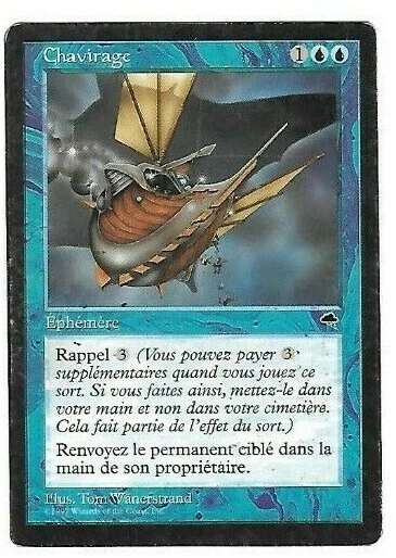 Carte Magic : " Chavirage " éd.:Tempête - Photo 1/1