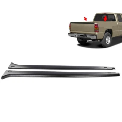 Fit for 1999-2005 Chevy Silverado GMC Sierra 1500 Bed Rail Caps Stepside Pair - Image 1 of 4