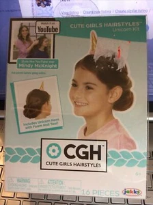 Jakks Pacific Cute Girls Hairstyles Unicorn Kit Mindy McKnight Youtube New - Picture 1 of 7