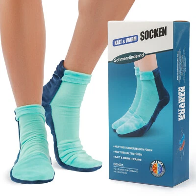 VENICCE LOVE Kühlsocken | kalte Füße | Kühlpads | Kühlpack | Kühlakku | Füßewärmer Kompressen