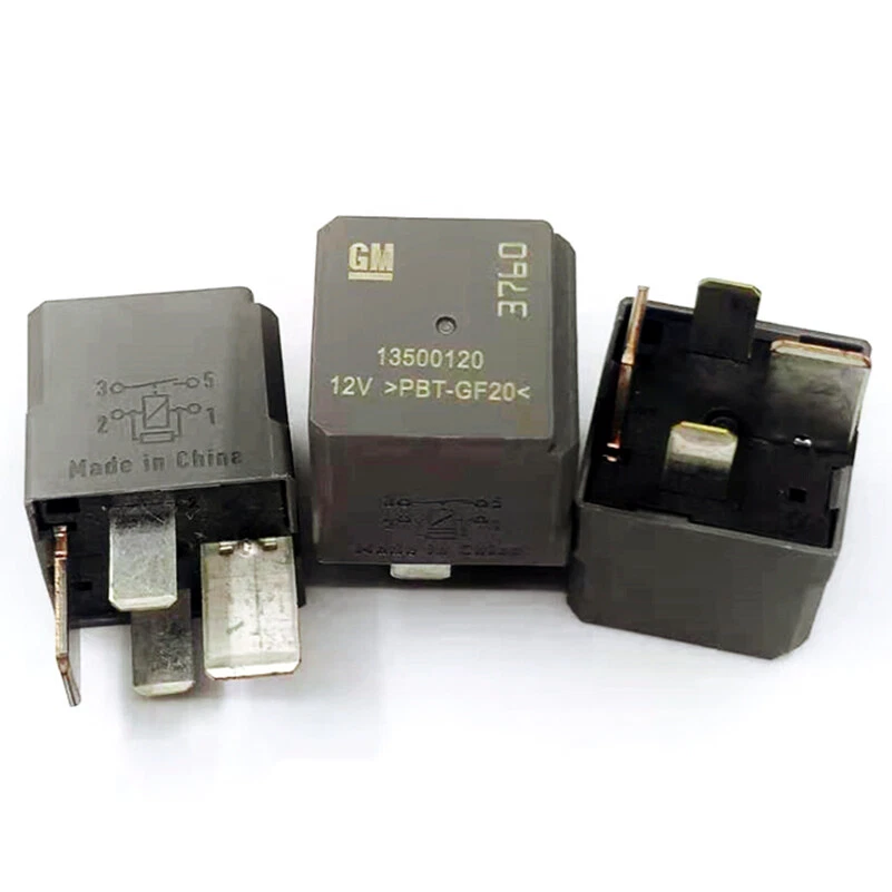 10Pcs GM 13500120 3760 PBT-GF20 12VDC Automotive Relay 4Pins - Image 1 of 1