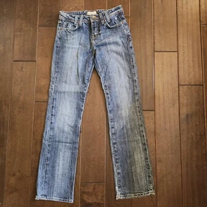 Vigoss Girl's Junior Back Zip Pocket Denim Jeans - Picture 1 of 16