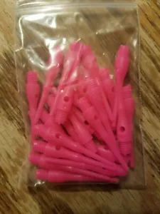 Viper Dart Accessory Tufflex III Neon Pink 2BA Thread Soft Tip Dart Points - Picture 1 of 2