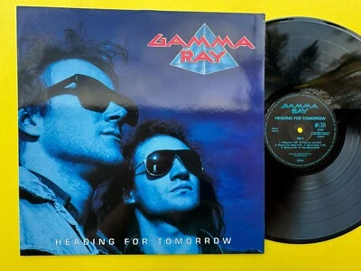 Gamma Ray-Heading For Tomorrow LP VINYL 1990,  1st Press, Hard rock, Heavy Metal - Image 1 of 4