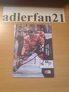 DEL 22-23 2022-2023 SIGNED Andreas Thuresson Cologne Sharks KEC