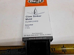 3274 Do-It Claw Sinker Mold 9 - 10 oz - Picture 1 of 2