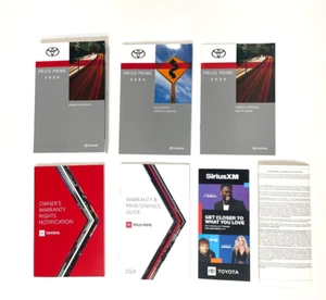 2024 TOYOTA PRIUS PRIME  OWNERS MANUAL PREMIUM NAVIGATION BOOK OEM ITEM - Picture 1 of 2
