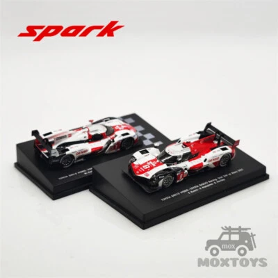 Spark 1:87 2021 TOYOTA GR010 HYBRID GAZOO Racing 24h LeMans Resin Model Car - Image 1 of 4