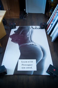 AUBADE LINGERIE 33 French Bus Vintage Advertising Fashion Sexy Poster Original - Picture 1 of 7