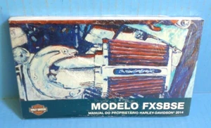 14 2014 Harley Davidson FXSBSE owners manual IN ITALIAN BRAND NEW - Picture 1 of 1