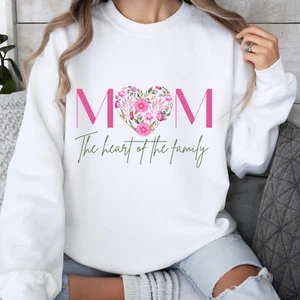 Cute Mother's Day Sweatshirt, Mom Shirt, Mom Pregnancy Gift, Mom Gift - Picture 1 of 10