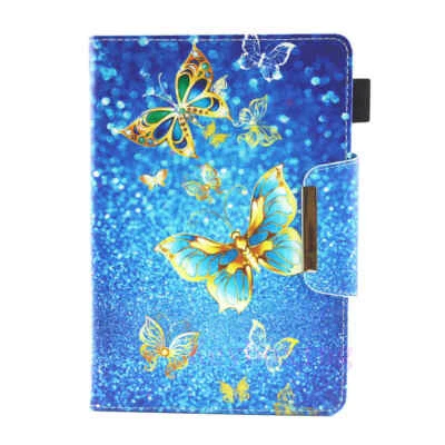 Universal Magnetic Leather Case Cover For 7'' 8'' 9.7" 10.1" 10.5 Android Tablet - Image 1 of 4