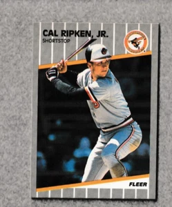 (2) 1989 Fleer #617 CAL RIPKEN JR. Lotto senza prezzo di riserva come nuovi - Foto 1 di 2