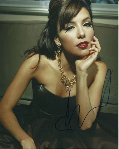 EVA LONGORIA SIGNED SEXY PHOTO UACC REG 242 (5) Cover
