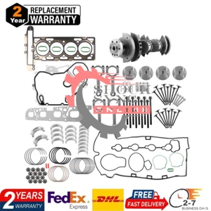 2.4L Engine Rebuild Kit for Chevy Equinox GMC Terrain w/Pistons Gasket Set - Bild 1 von 13