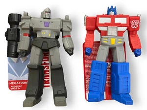 2017 Transformers Megatron & Optimus Prime Walmart Exclusive 6" Cartoon Figures - Picture 1 of 3
