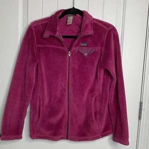 Patagonia full zip re tool fleece jacket size XL kids girls 14 - Picture 1 of 5