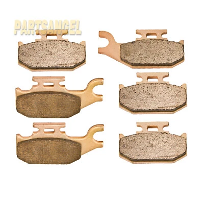 F+R 刹车片 适用于 Can Am Outlander 400 500 650 800 2007-2012 08 2009 2010 2011 — 第 1/4 张图片