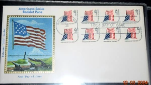 VTG COLORANO FD COVER: "AMIERICANA BOOKLET PANE - 15c Flag," Cancel 06-30-1978 - Picture 1 of 3