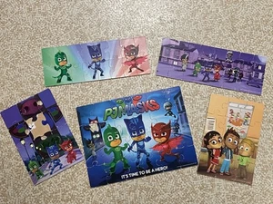 PJ Masks 5 Wooden Puzzle Set - Picture 1 of 11