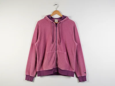 Vintage Y2K Champion Velour Track Jacket Womens L Baddie 90s Juicy Retro - Image 1 of 4