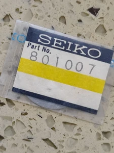 Seiko 7005A Teil 801 007 Teile Datum Scheibe Silber 801007 NOS - Bild 1 von 4