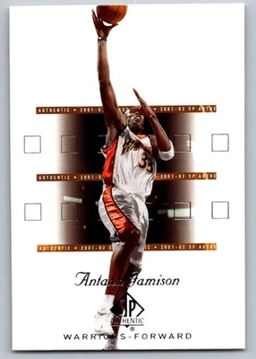 2002-03 Upper Deck Antawn Jamison Golden State Warriors #26 - Image 1 of 2